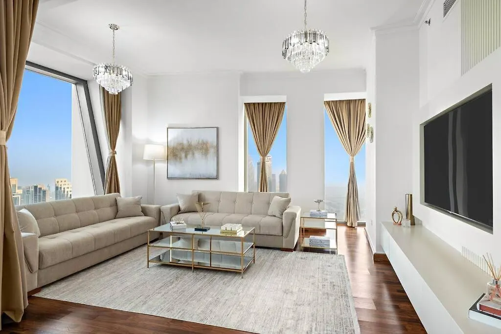 4Br Downtown Apartment With Burj View Pool Gym And Free Parking Dubai